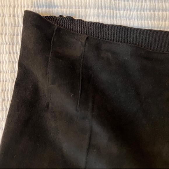 Oak + Fort Suede-Look Trousers - Picture 3 of 7